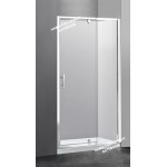 Shower Glass - Wave Series Adjustable (750-800mm) Pivot Door 